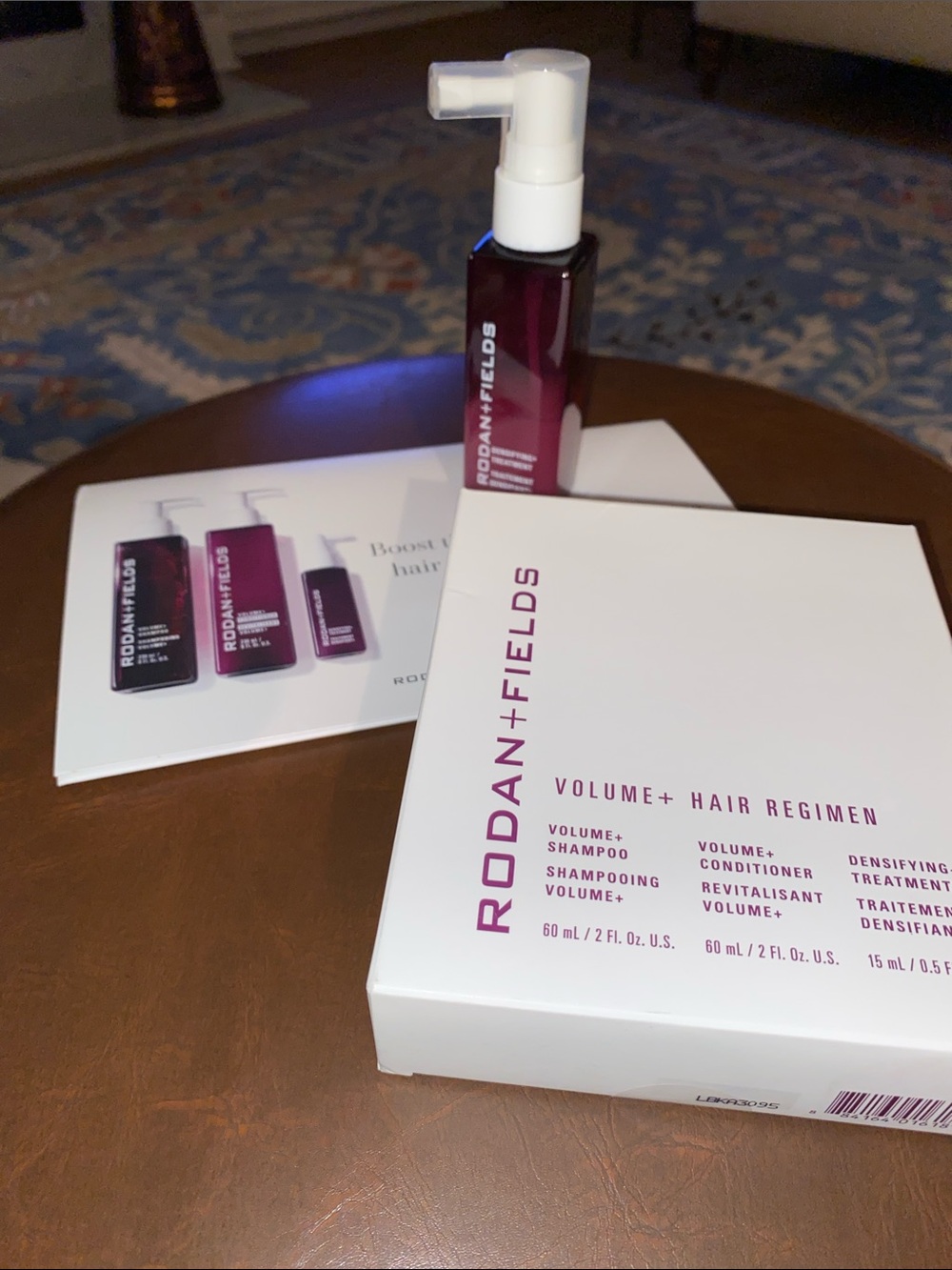 Rodan + Fields Volume+ Hair Regimen • Travel Size